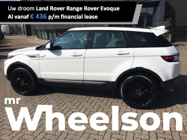 Land Rover Evoque financial lease
